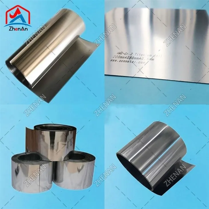 0.01mm pure Zirconium Metal Foil